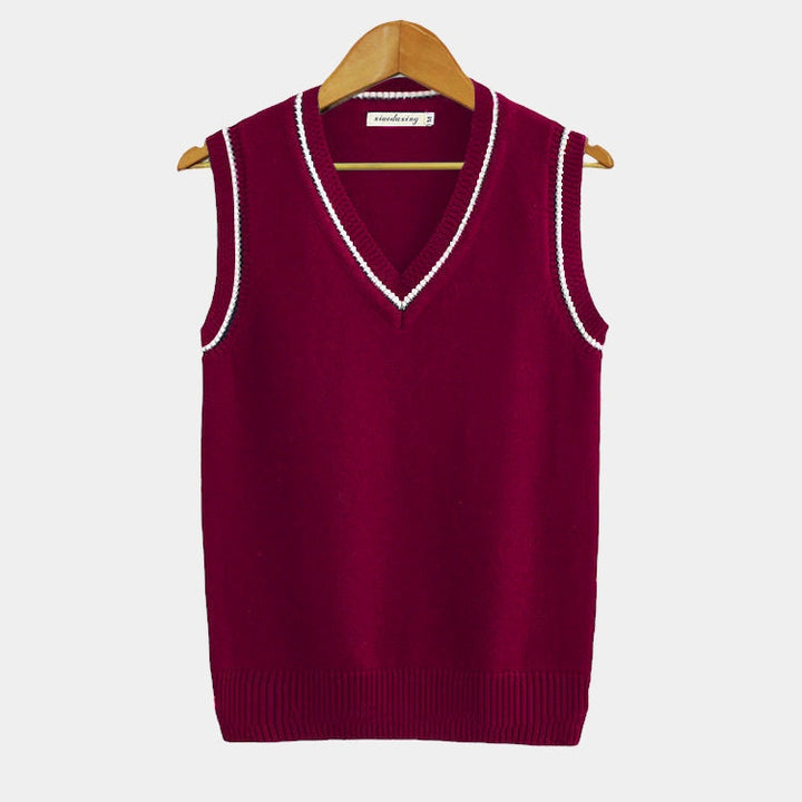 Elliot | Men’s Classic V-Neck Knitted Fashion Vest