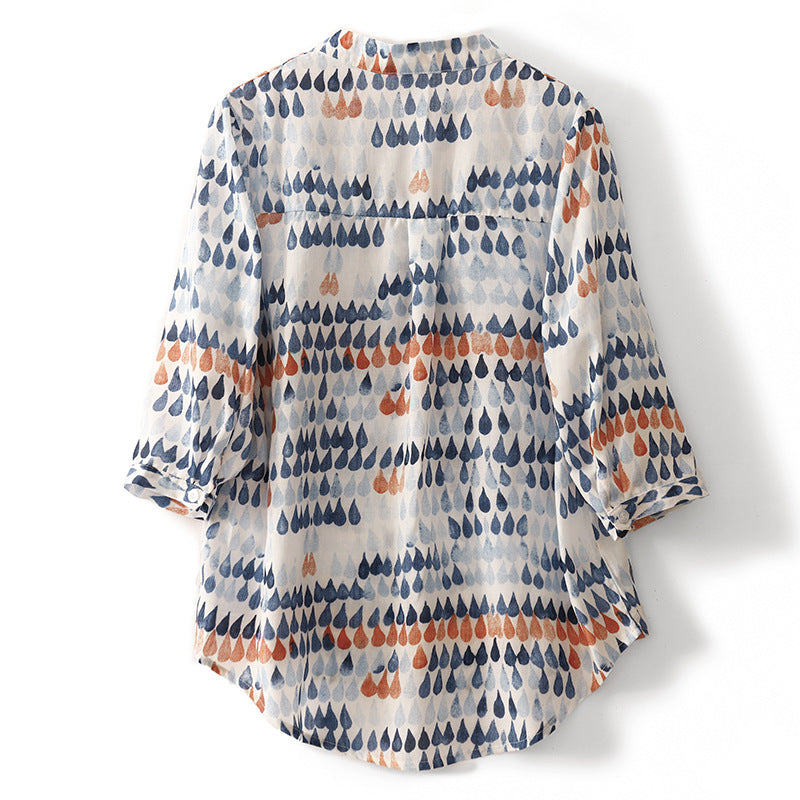 Iris | Elegant Summer Blouse