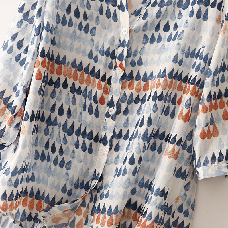 Iris | Elegant Summer Blouse
