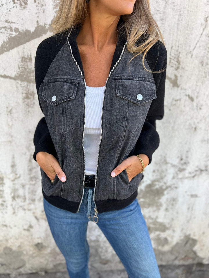 Jackie | Casual Jacket with Zip Closure