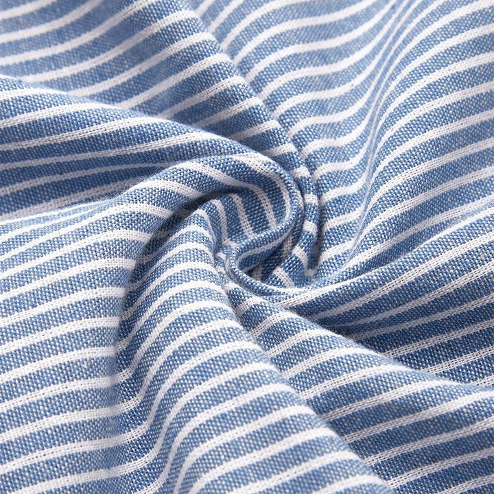 Adeline | Striped Summer Midi Dress