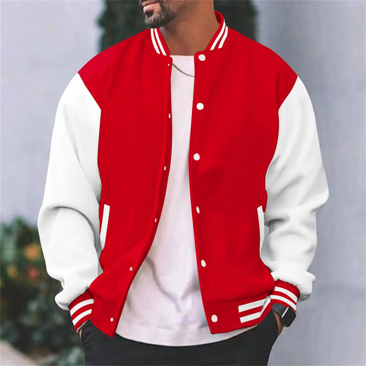 Jacob | Men's Casual Bomber Jacket with Zipper Closure