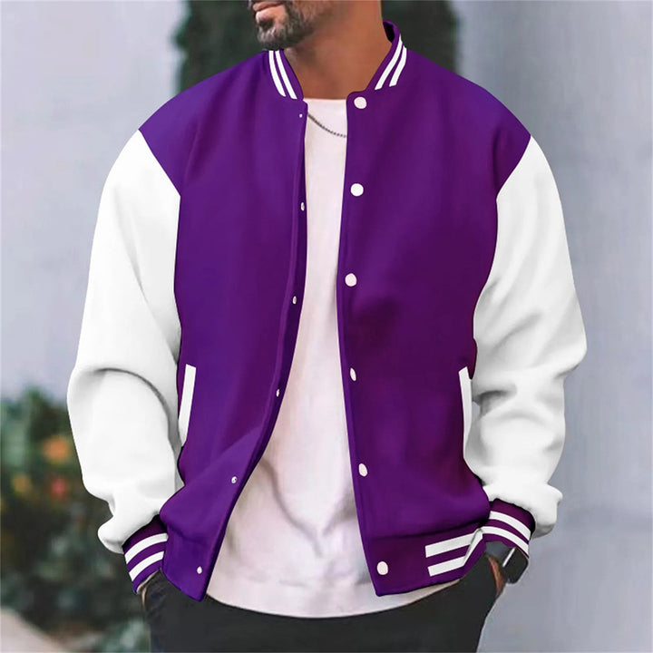 Jacob | Men's Casual Bomber Jacket with Zipper Closure