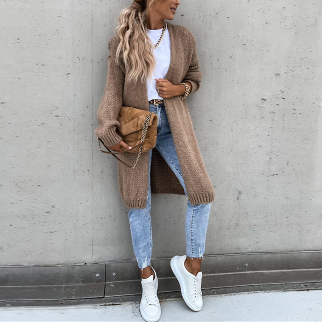 Caroline | Women’s Oversized Long Knit Duster Cardigan