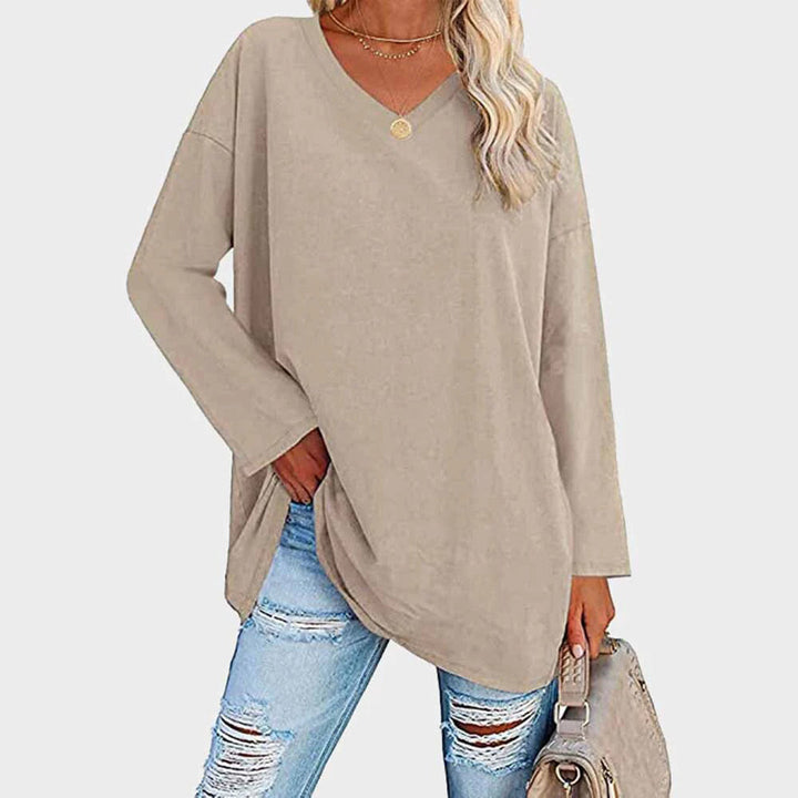 FREYA | FASHIONABLE LONG SLEEVED T-SHIRT FOR WOMEN