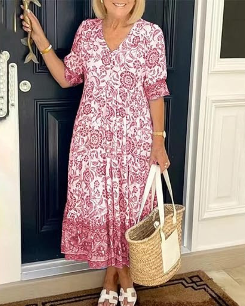 Lia | Floral Summer Dress