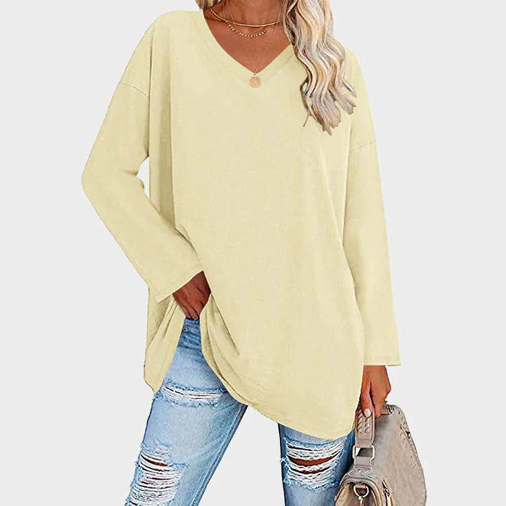 FREYA | FASHIONABLE LONG SLEEVED T-SHIRT FOR WOMEN