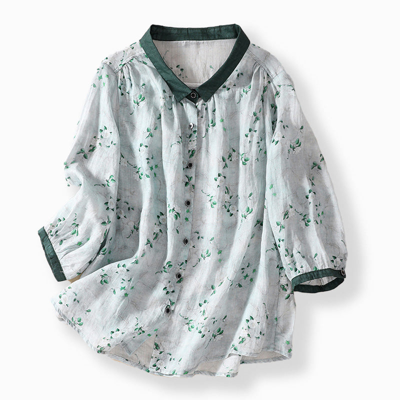 Bella | Floral Summer Blouse