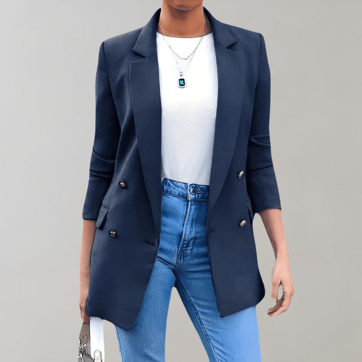 Eloise | Women’s Formal Double-Button Office Coat