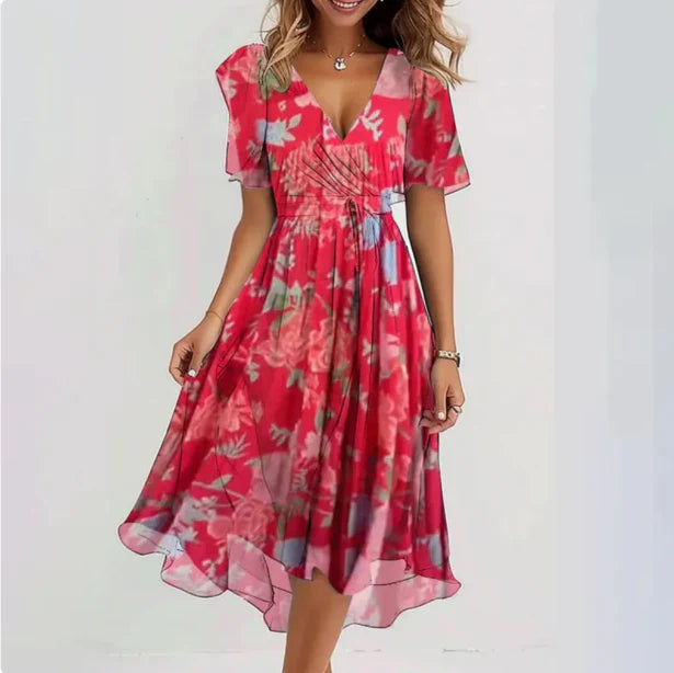 Celia | Elegant V-neck Dress