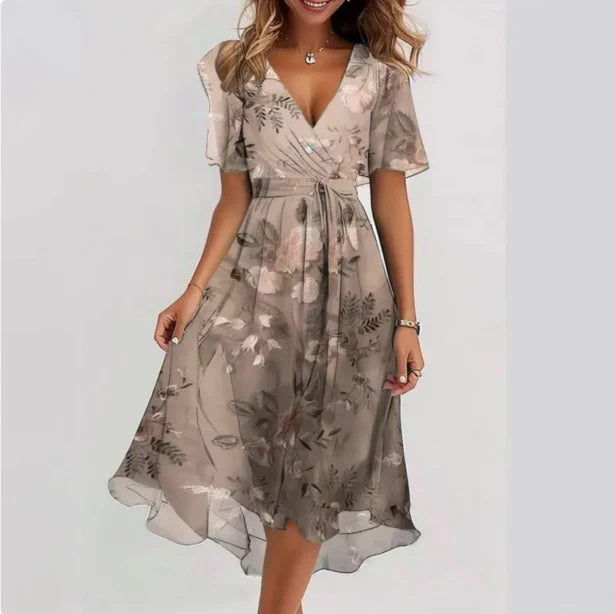 Celia | Elegant V-neck Dress