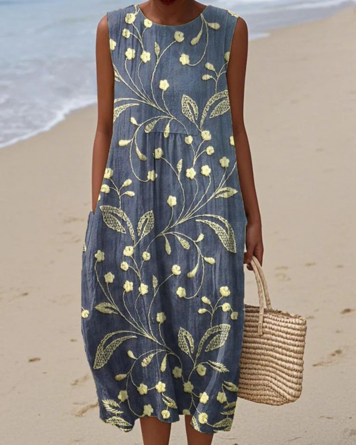 Lydia | Vintage Floral Summer Dress