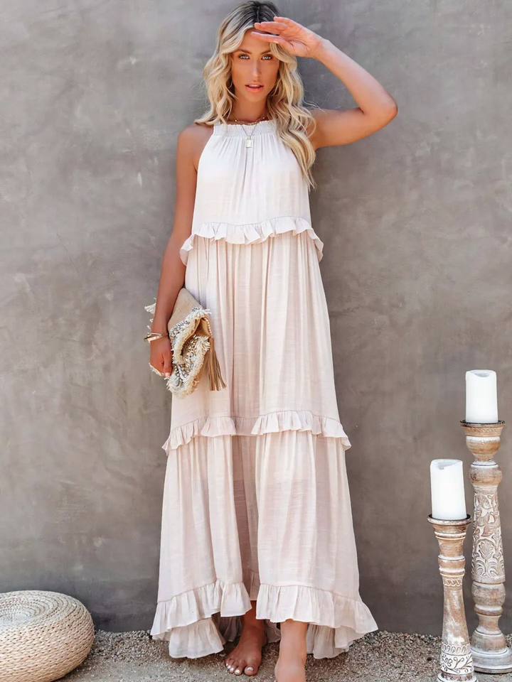 Mabel | Ruffle Maxi Dress