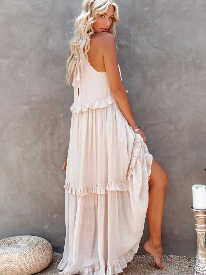 Mabel | Ruffle Maxi Dress