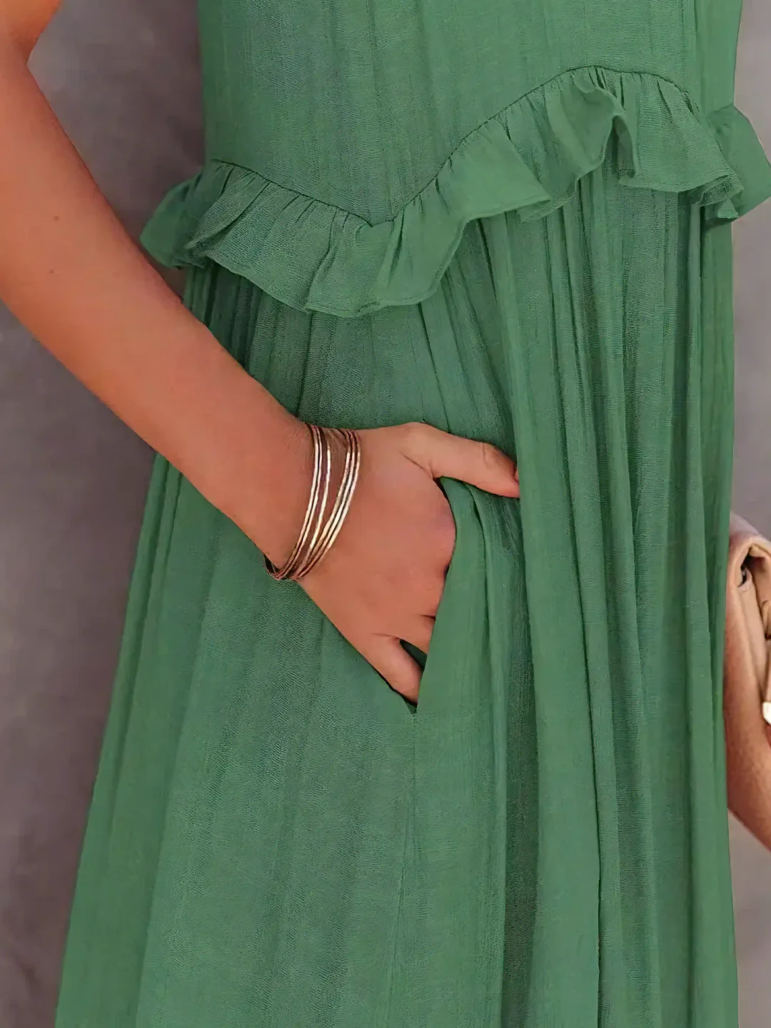 Mabel | Ruffle Maxi Dress