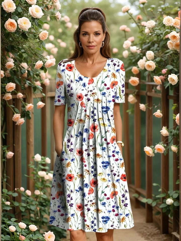 Marga |  Elegant Floral Dress