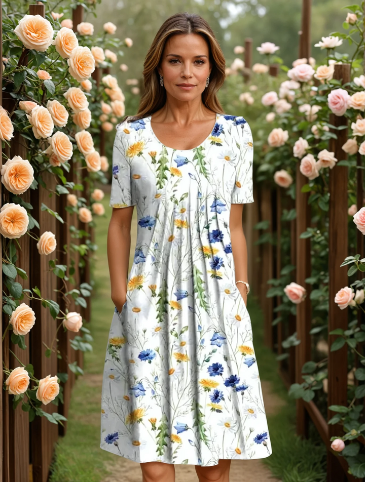 Marga |  Elegant Floral Dress
