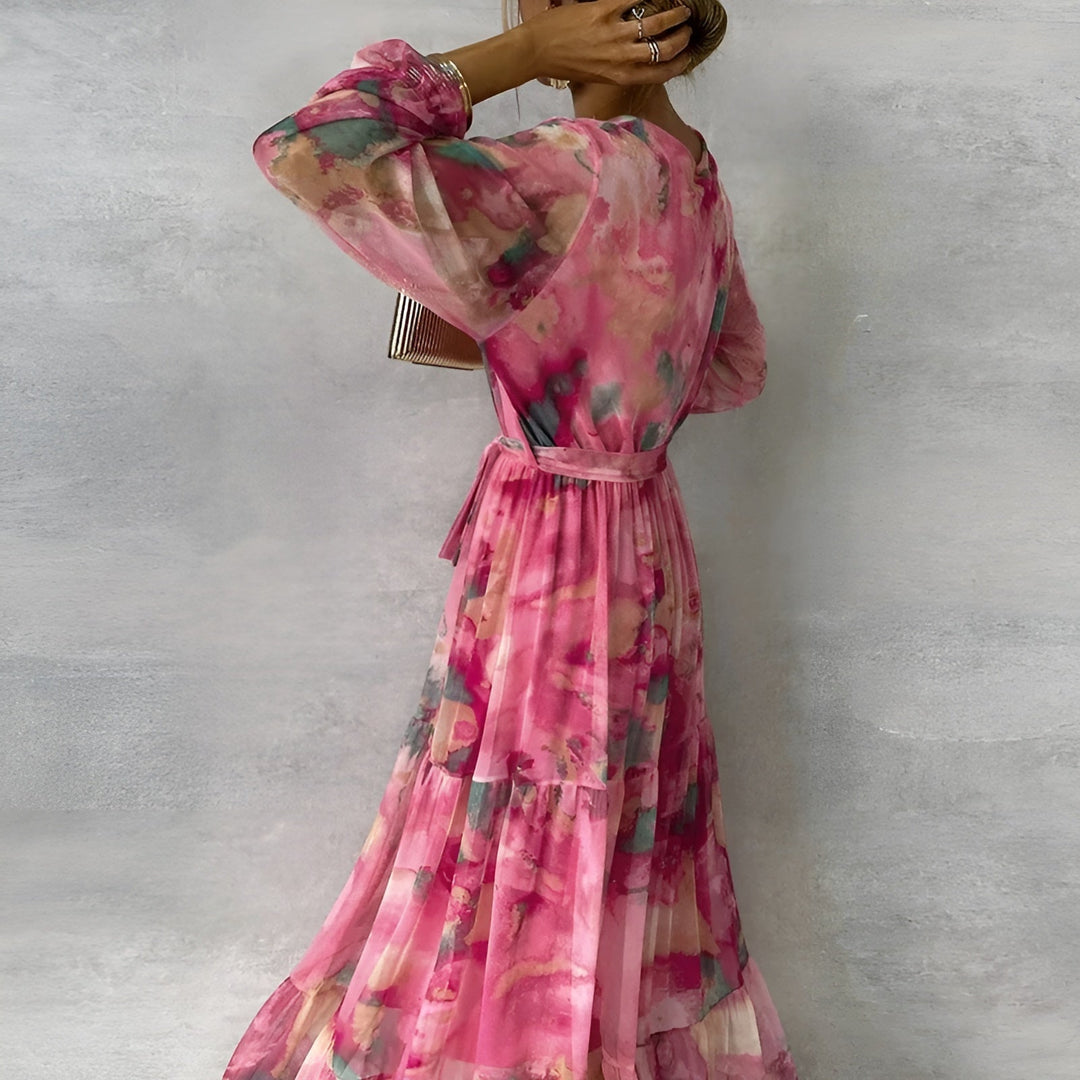 Marizanne | Elegant Pleated Summer Dress