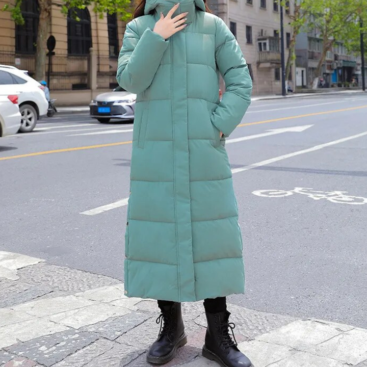 Gabriella | Women’s Full-Length Quilted Winter Puffer Coat
