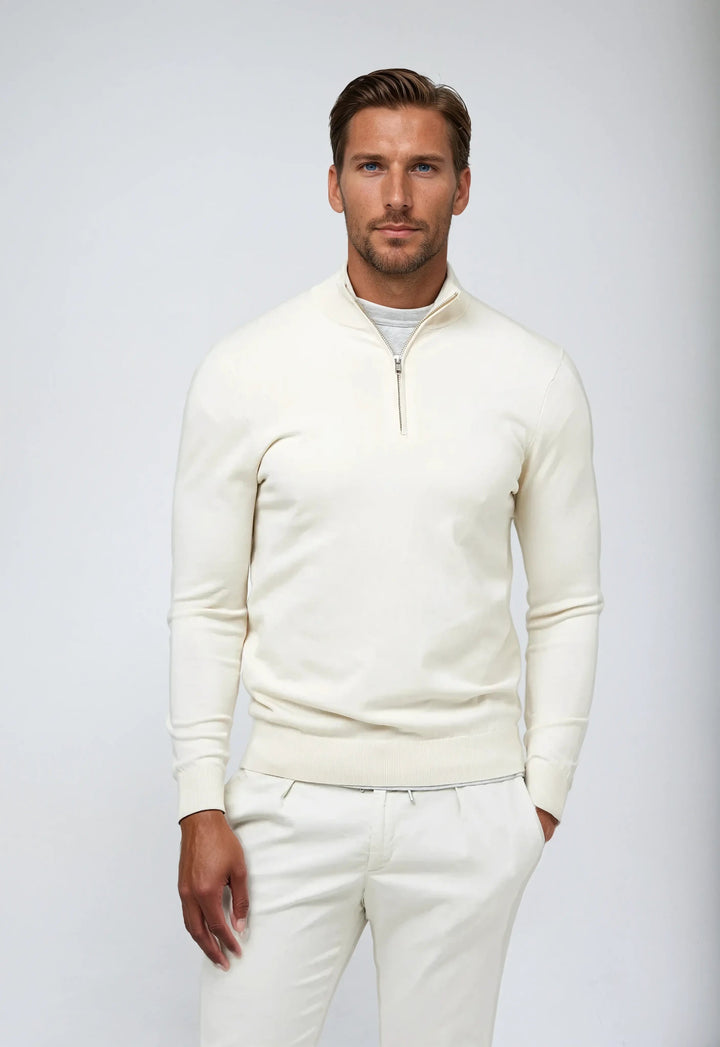 Michael | Men’s Half Zip Classic Style Sweatshirt