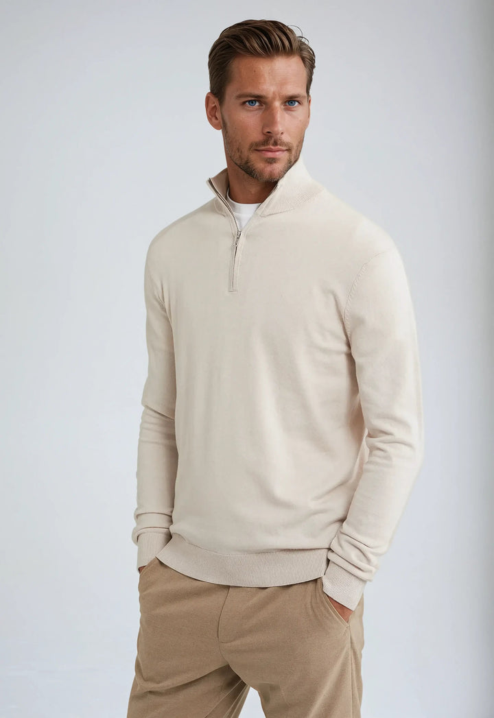Michael | Men’s Half Zip Classic Style Sweatshirt