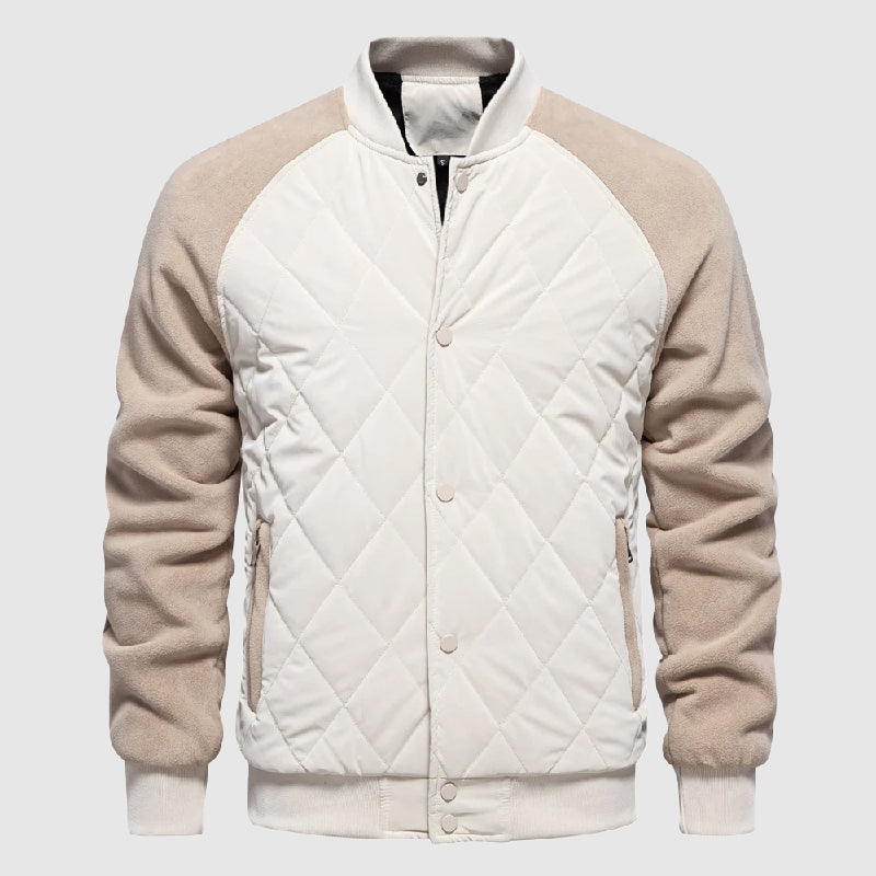 Jack | Men’s Classic Long Sleeve Quilted Bomber Jacket