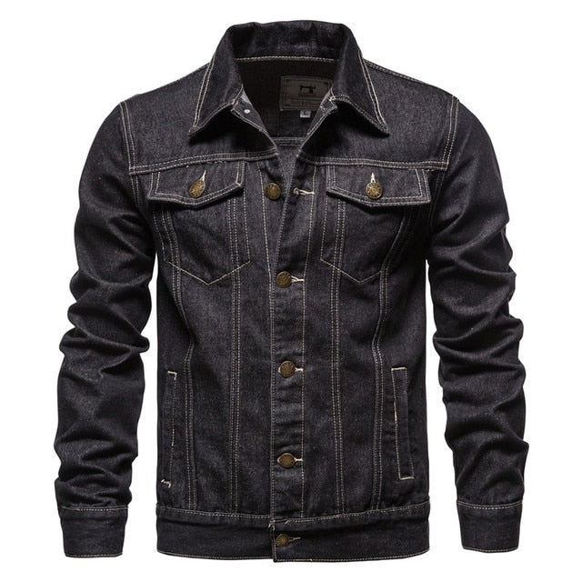 Jason | Men’s Modern Slim Fit Casual Denim Jacket