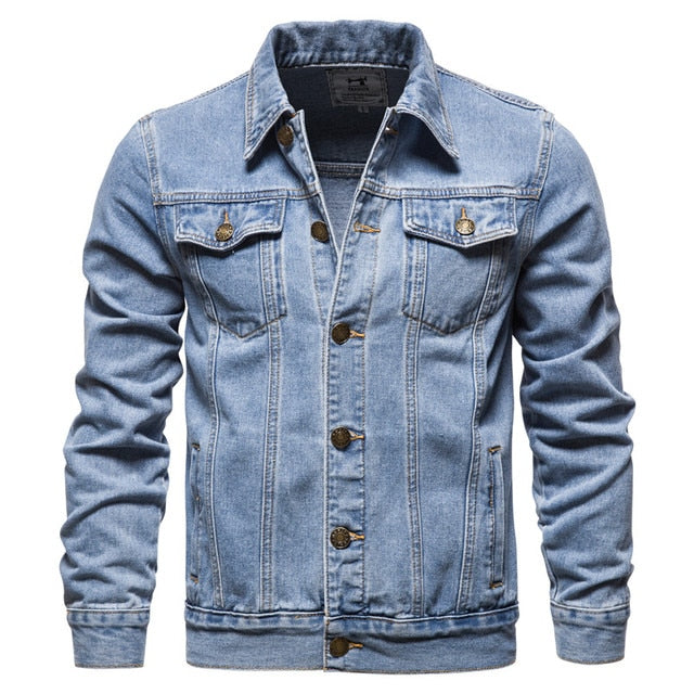 Jason | Men’s Modern Slim Fit Casual Denim Jacket