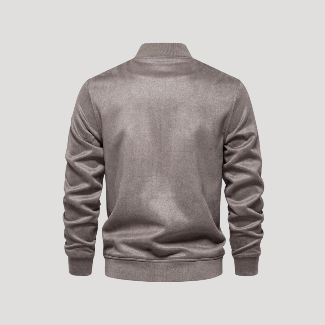 Henry | Men’s Casual Snap Button Bomber Jacket