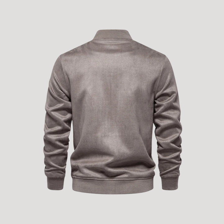 Henry | Men’s Casual Snap Button Bomber Jacket