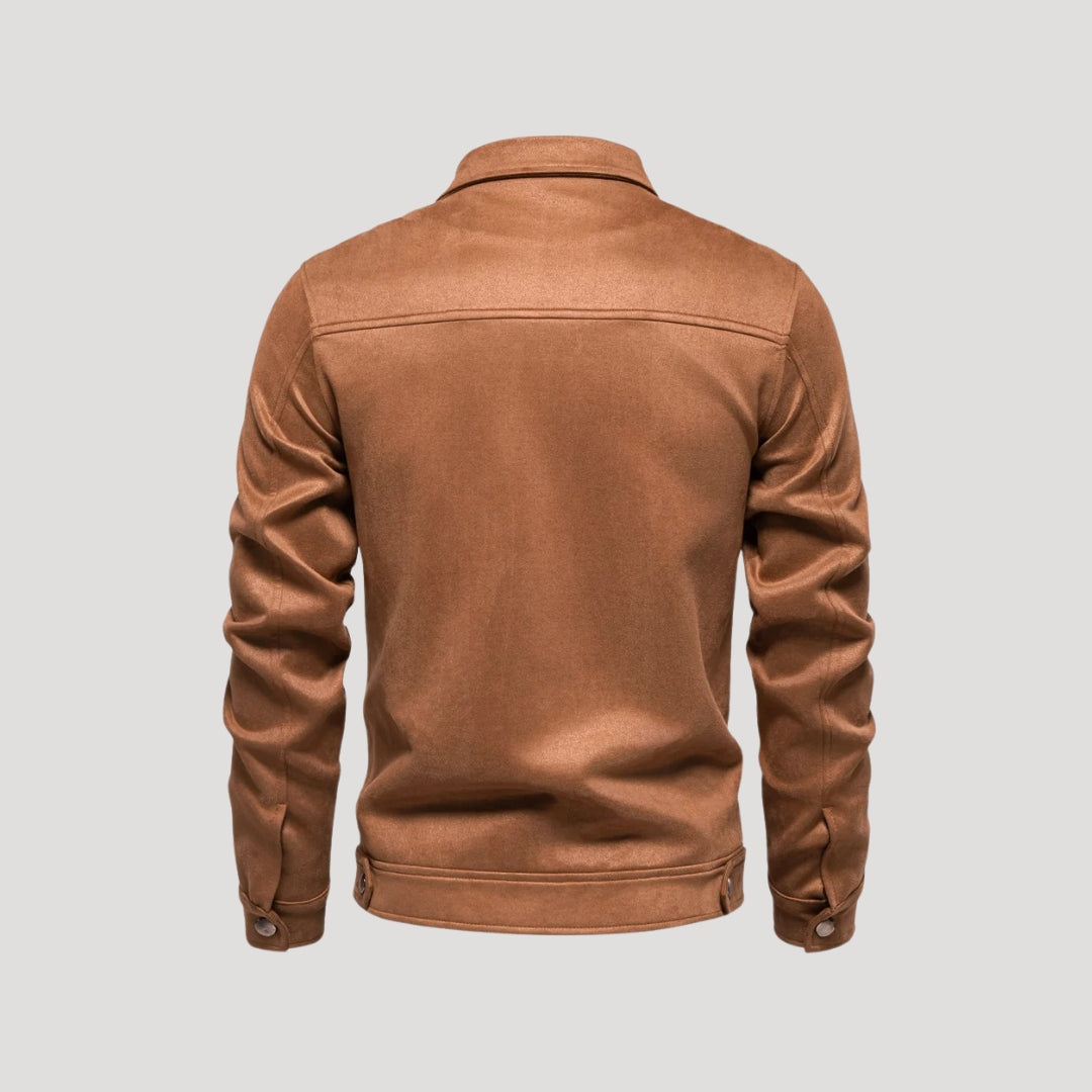 Henry | Men’s Casual Snap Button Bomber Jacket