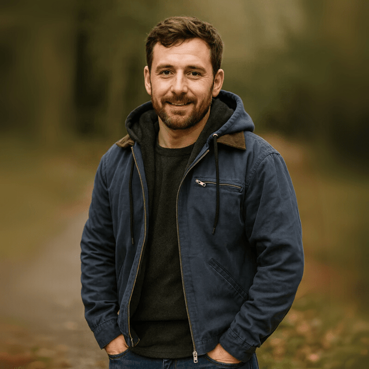 Elliot | Men’s Hooded Zip-Up Winter Casual Jacket