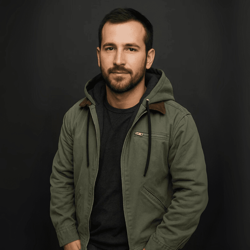 Elliot | Men’s Hooded Zip-Up Winter Casual Jacket