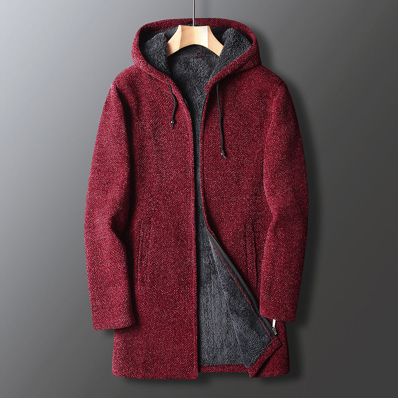 Jake | Men's Long Hooded Winter Coat