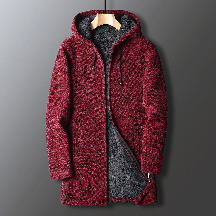 Jake | Men's Long Hooded Winter Coat