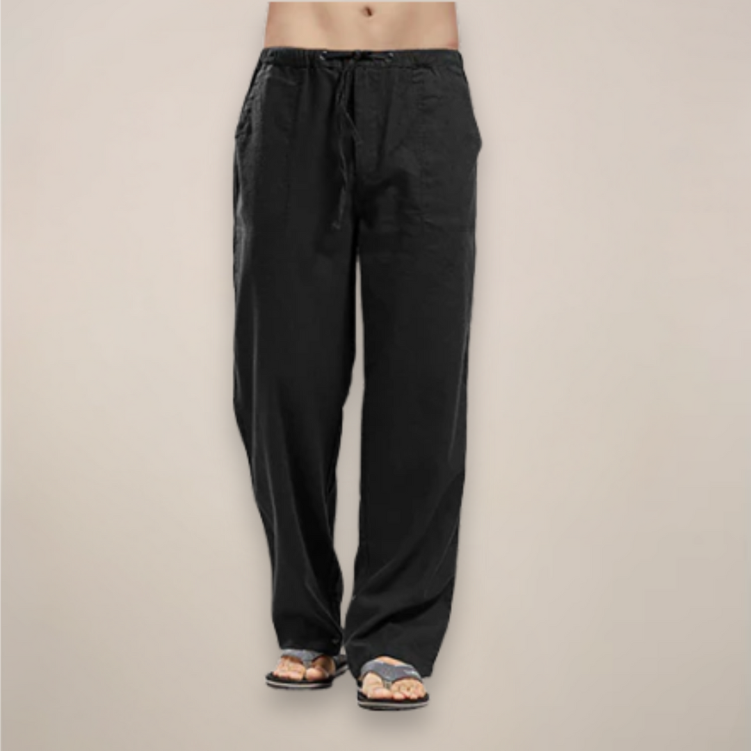 Thomas | Men’s Relaxed Fit Drawstring Pants Casual