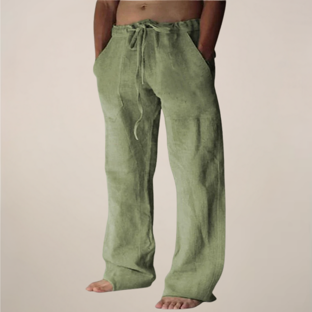 Archie | Men’s Wide Loose Relaxed Fit Trousers
