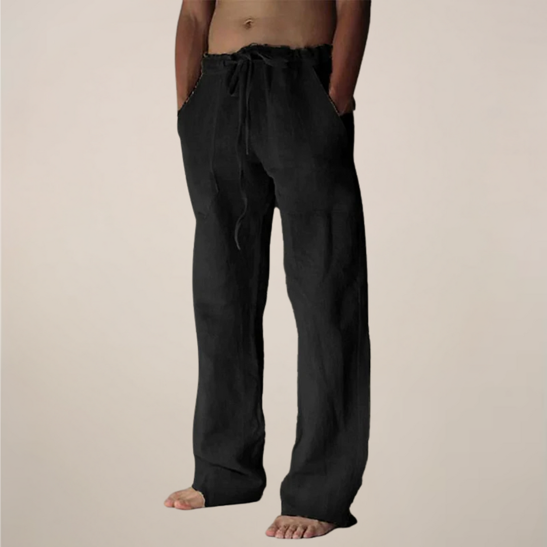 Archie | Men’s Wide Loose Relaxed Fit Trousers