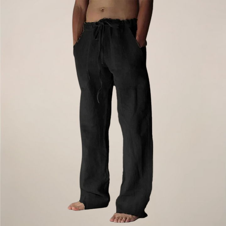 Archie | Men’s Wide Loose Relaxed Fit Trousers
