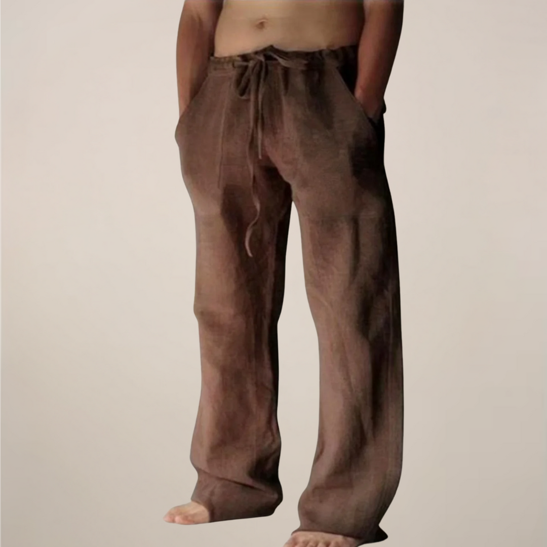 Archie | Men’s Wide Loose Relaxed Fit Trousers