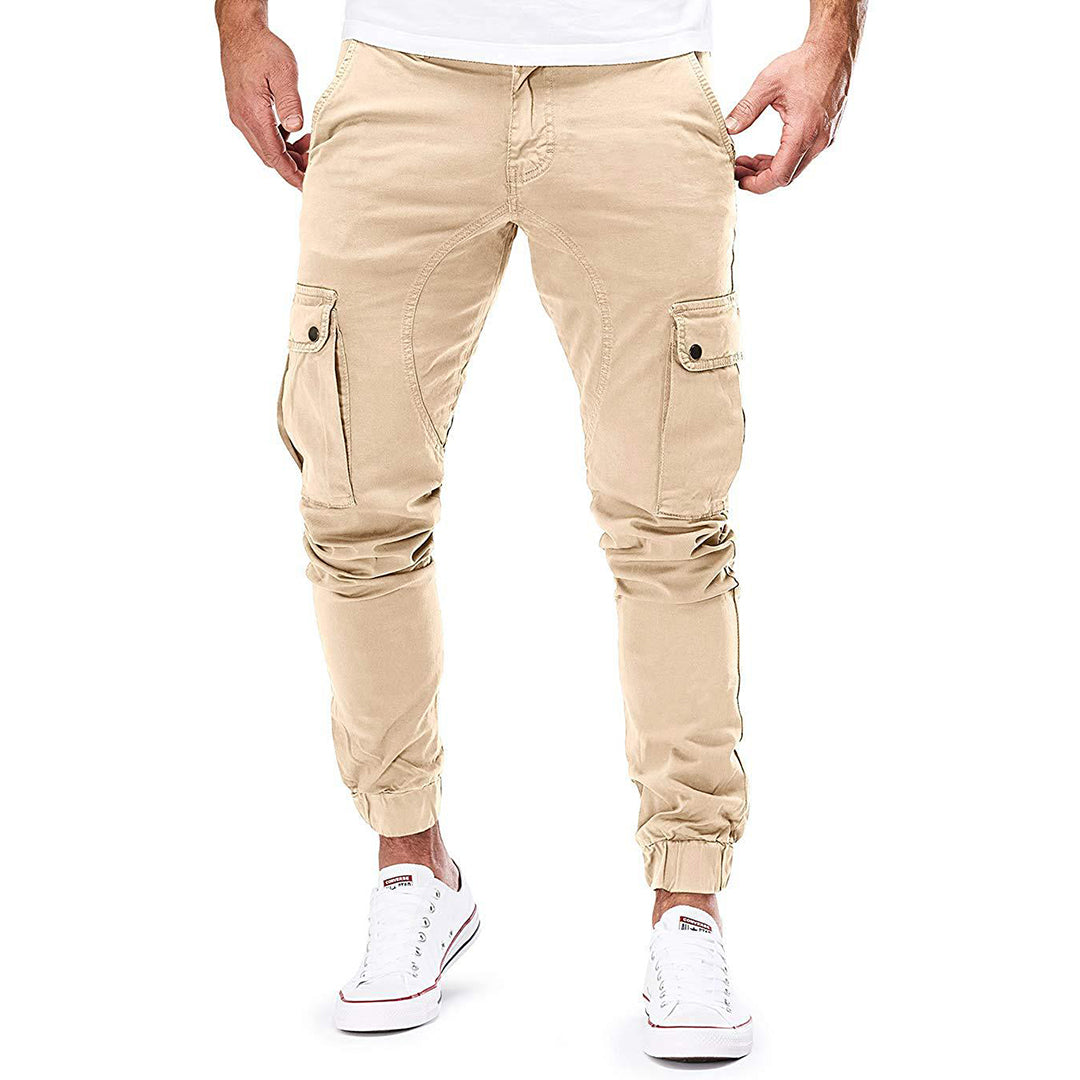 Benjamin | Men’s Casual Cargo Trousers with Pockets