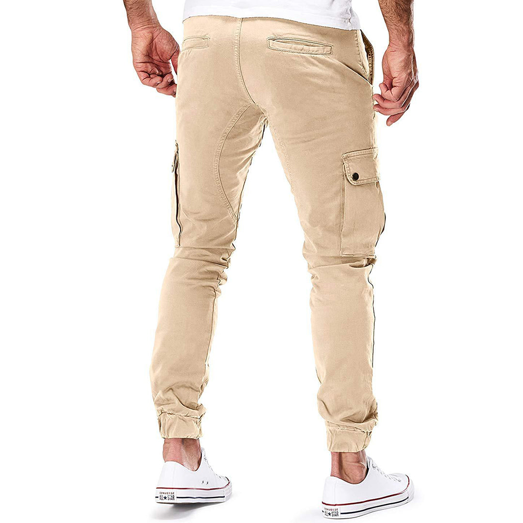 Benjamin | Men’s Casual Cargo Trousers with Pockets