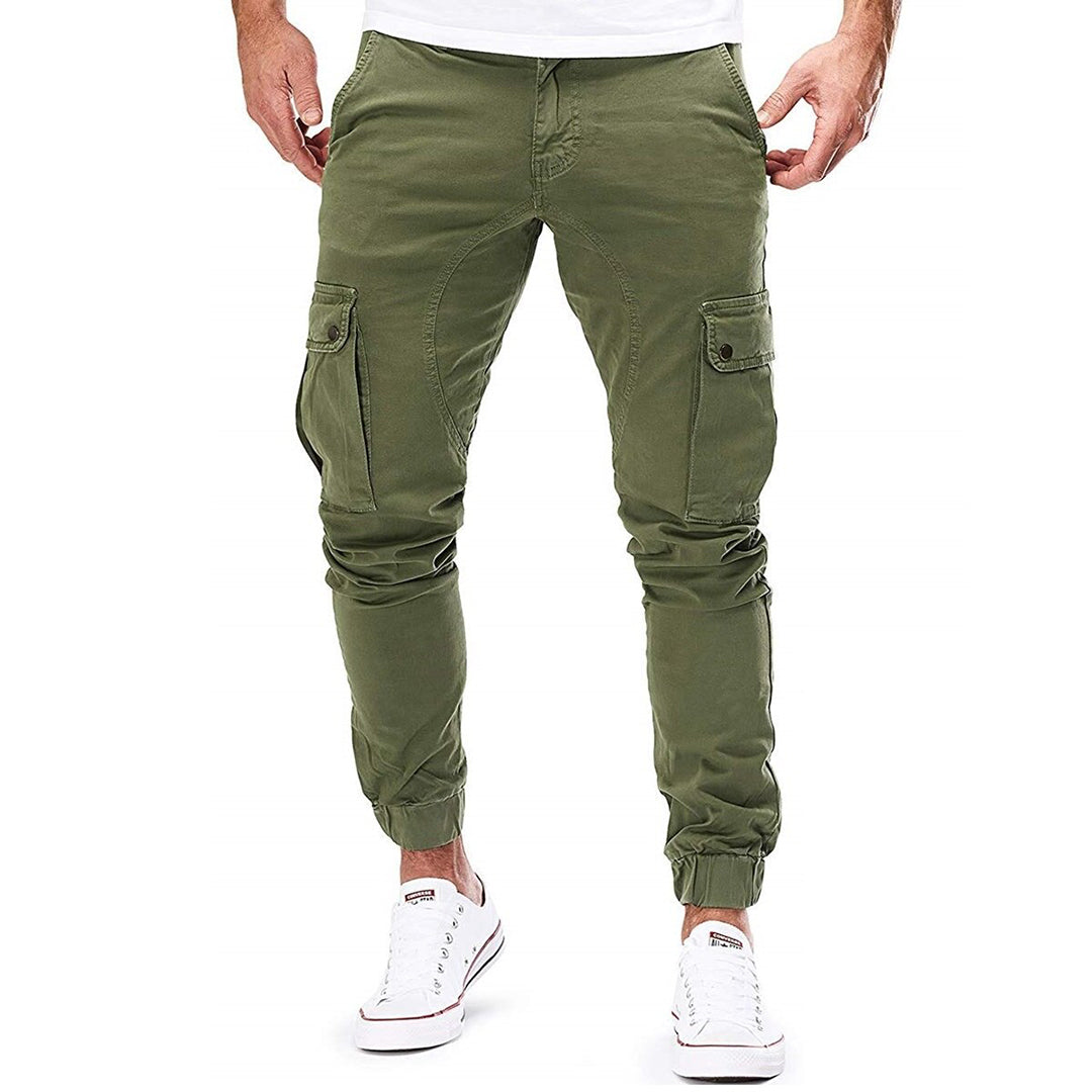 Benjamin | Men’s Casual Cargo Trousers with Pockets