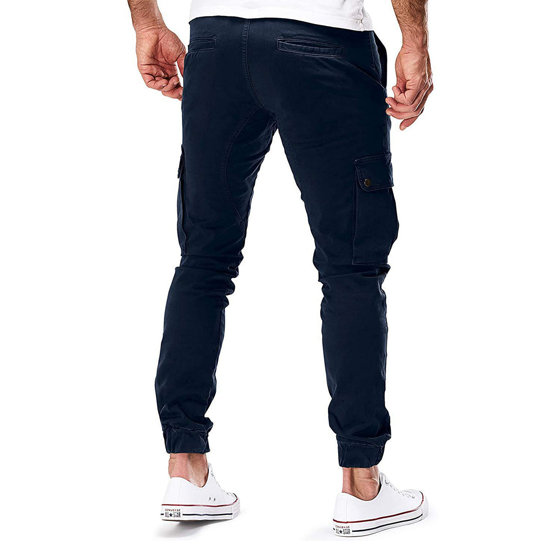 Benjamin | Men’s Casual Cargo Trousers with Pockets