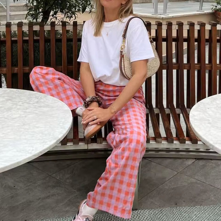 Nelbie | Wide Capri Pants