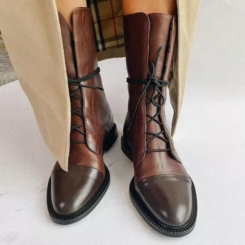 Esme | Women's Formal Lace Up Ankle Boots