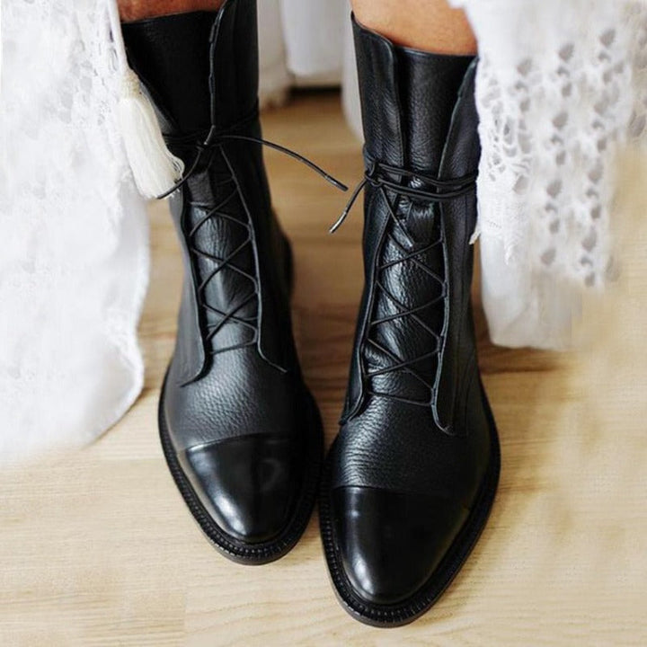 Esme | Women's Formal Lace Up Ankle Boots
