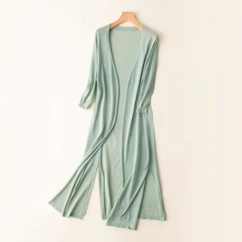 Lauren | Women’s Elegant Loose-Fit Long Cardigan