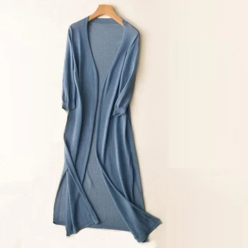Lauren | Women’s Elegant Loose-Fit Long Cardigan