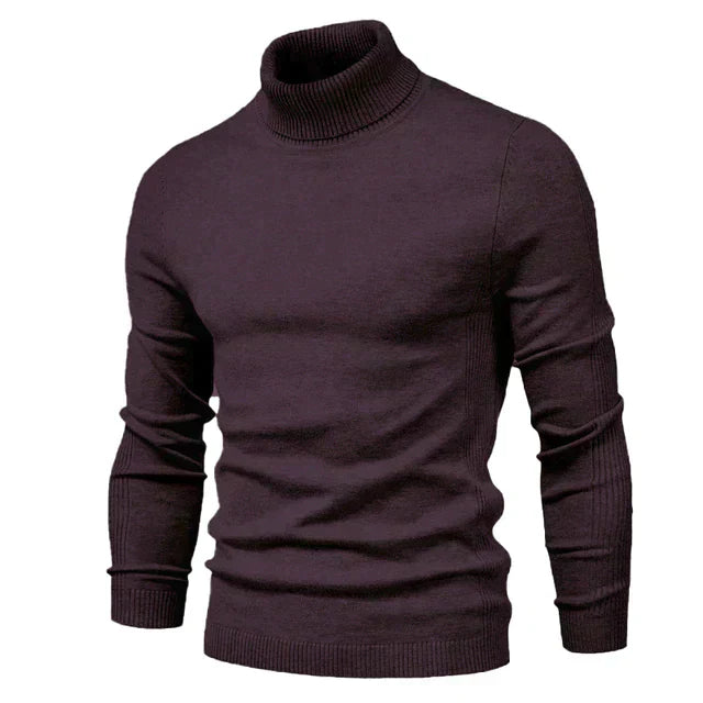Andrew | Casual Men's Turtleneck Knit Sweater